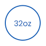 لیوان بستنی کاغذی یکبار مصرف زیست تخریب پذیر 32 اونس icon