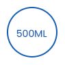 کاسه سالاد قابل تجزیه زیست تخریب پذیر یکبار مصرف 500 میلی لیتری icon